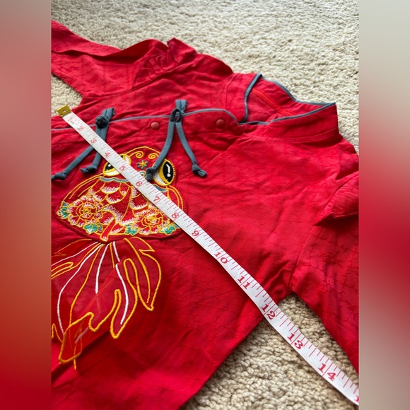 Baby's jumpsuit embroidered  jacket Chinese-style baby's Tang suit - Picture 8 of 10